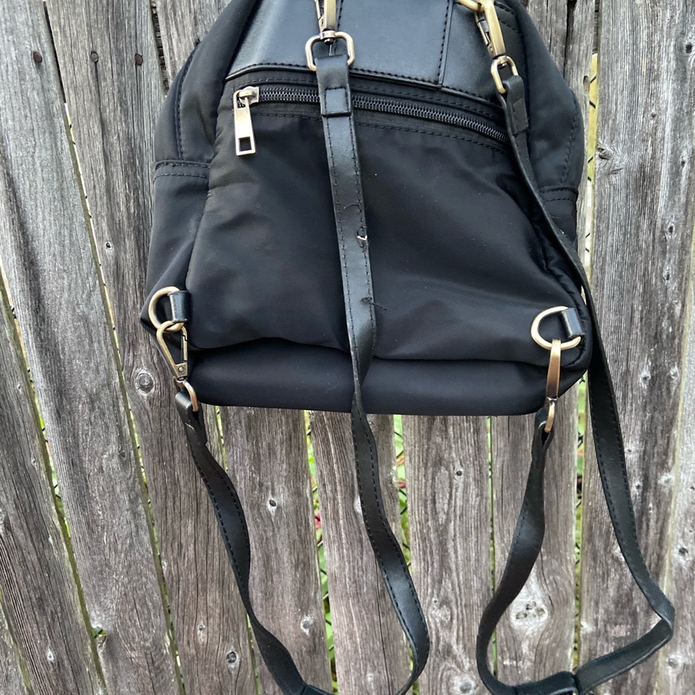 Mini Black Backpack - image 3